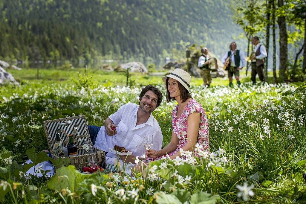 Piknik Ausseerlandban Forrás: www.steiermark.com