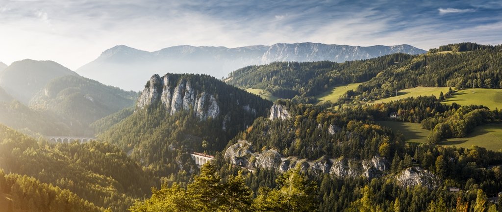 Semmering 20 Schillinges kilátás Forrás: Niederöstereich Werbung M.Liebert