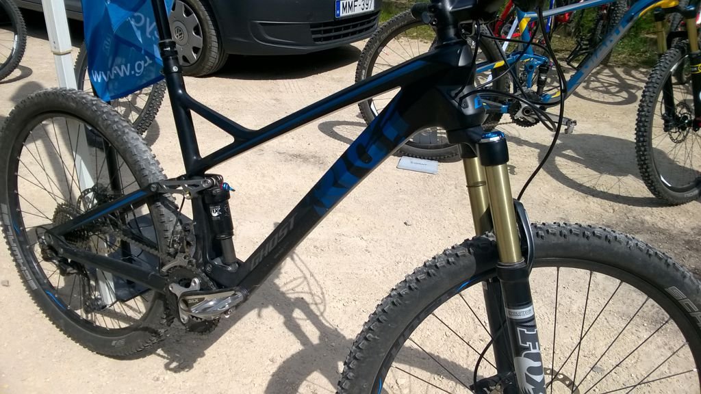 Alpinbike teszttekerés