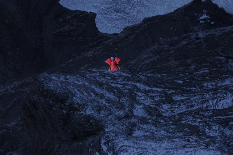 Eiger világrekord szárnyasruhás repülés Forrás: Deanspotter.com/Renan Ozturk