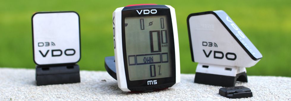 VDO M5 wireless pulzus- és pedálfordulat mérős komputer