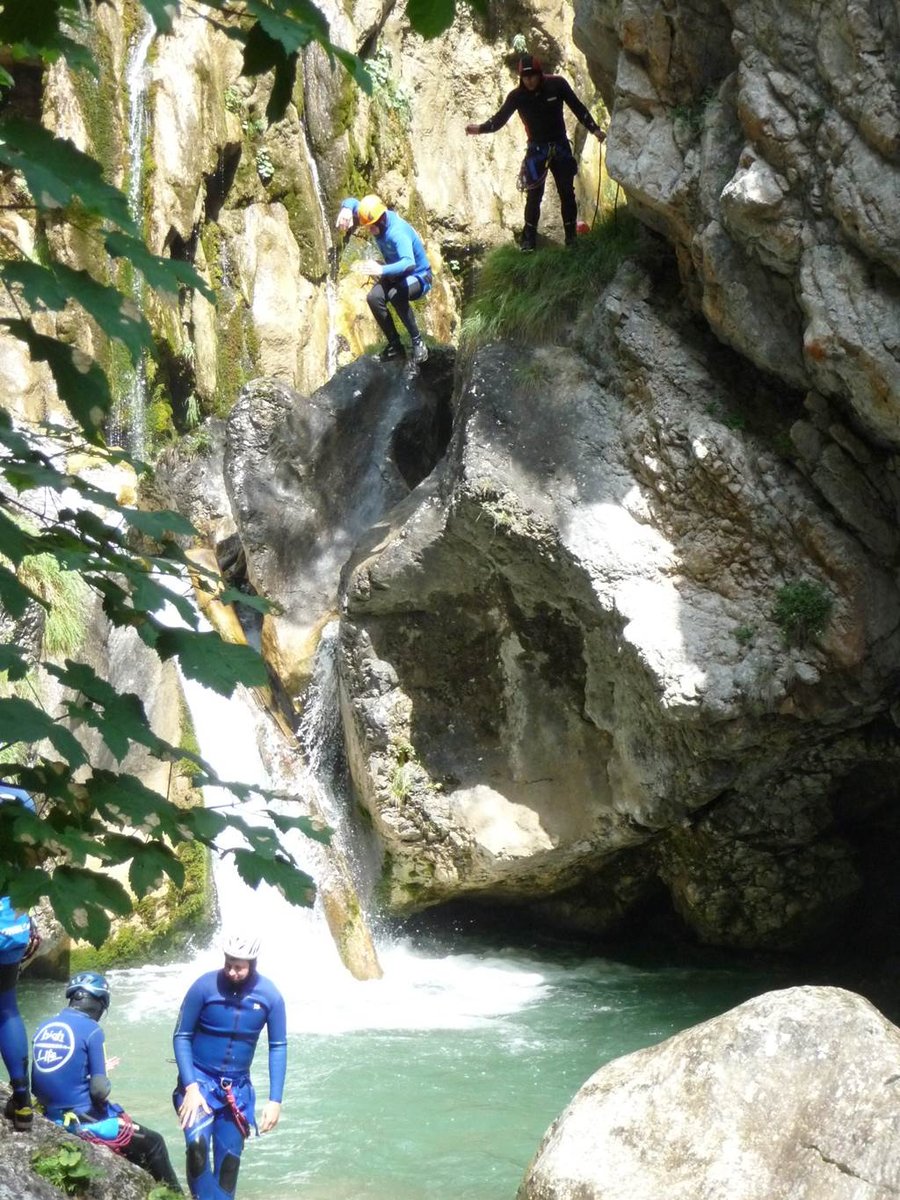 Kanyoning a Tscheppaschlucht szurdokban Forrás: (c) Camping Anderwald