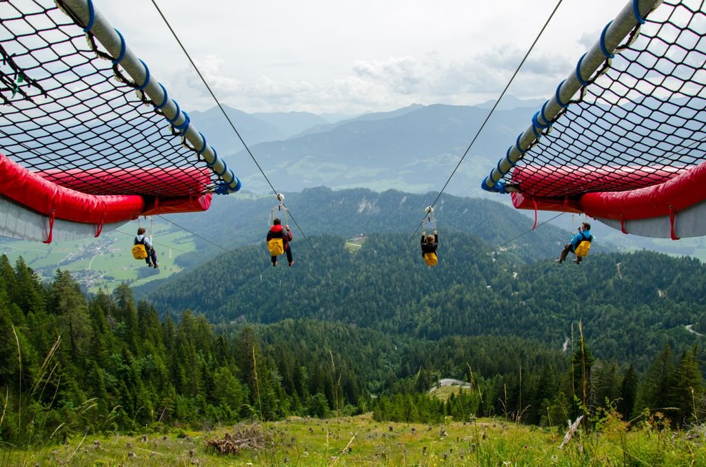 Zipline Csapatban Forrás: Sissi Park