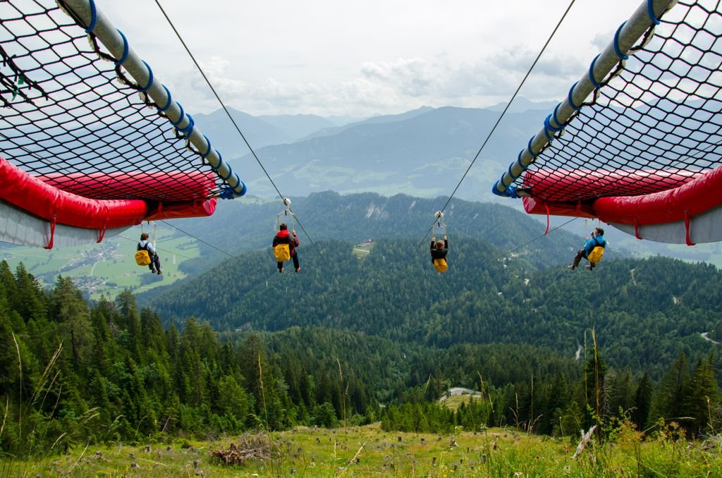 Zipline Csapatban Forrás: Sissi Park