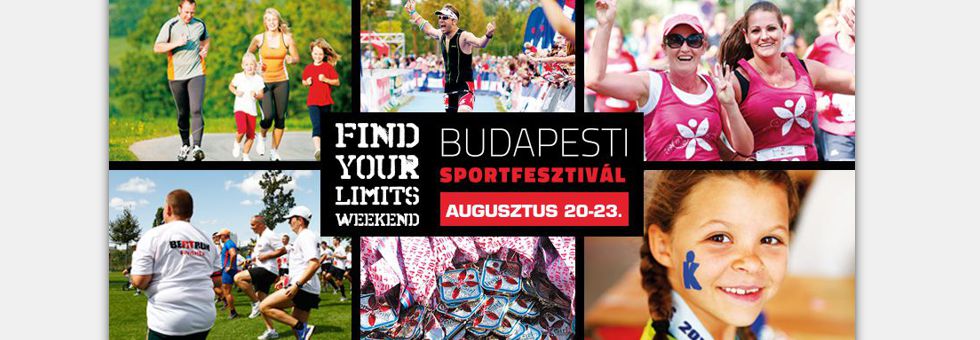 FIND YOUR LIMITS! Weekend Budapesti Sportfesztivál Hír