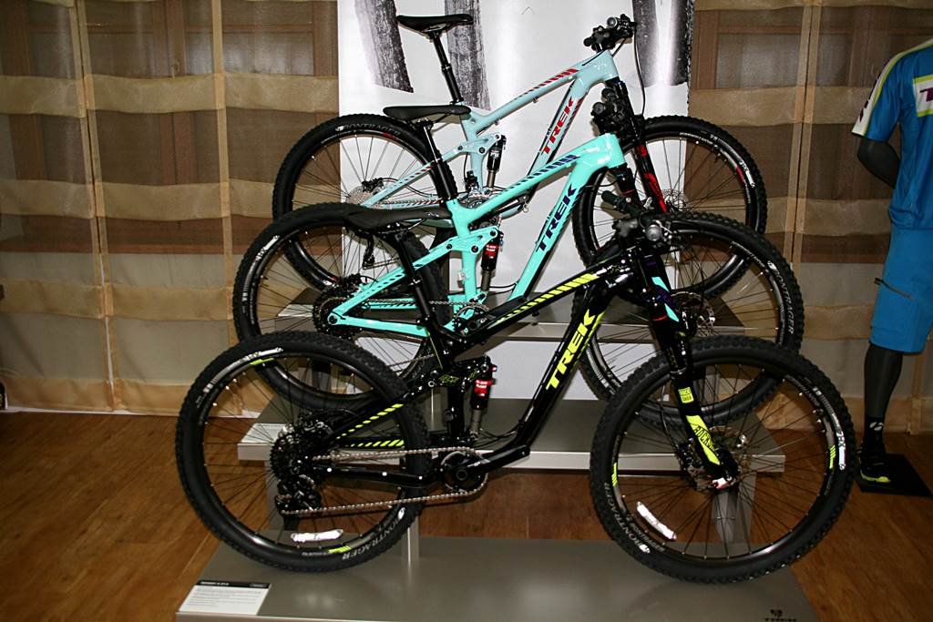 2016-os modellek a Trek Showroomban