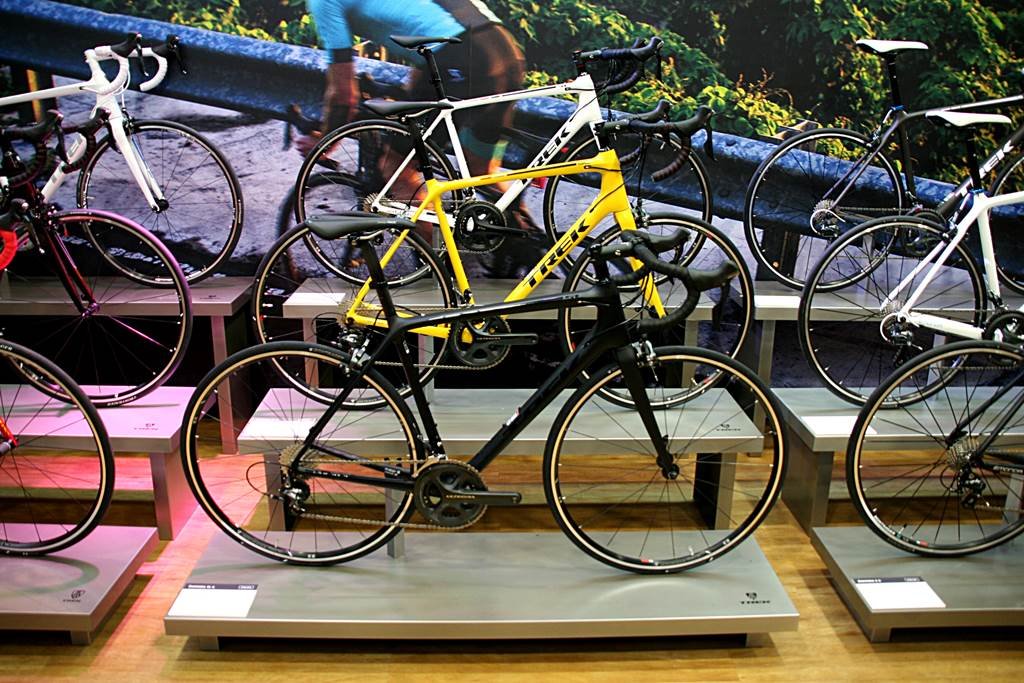 2016-os modellek a Trek Showroomban