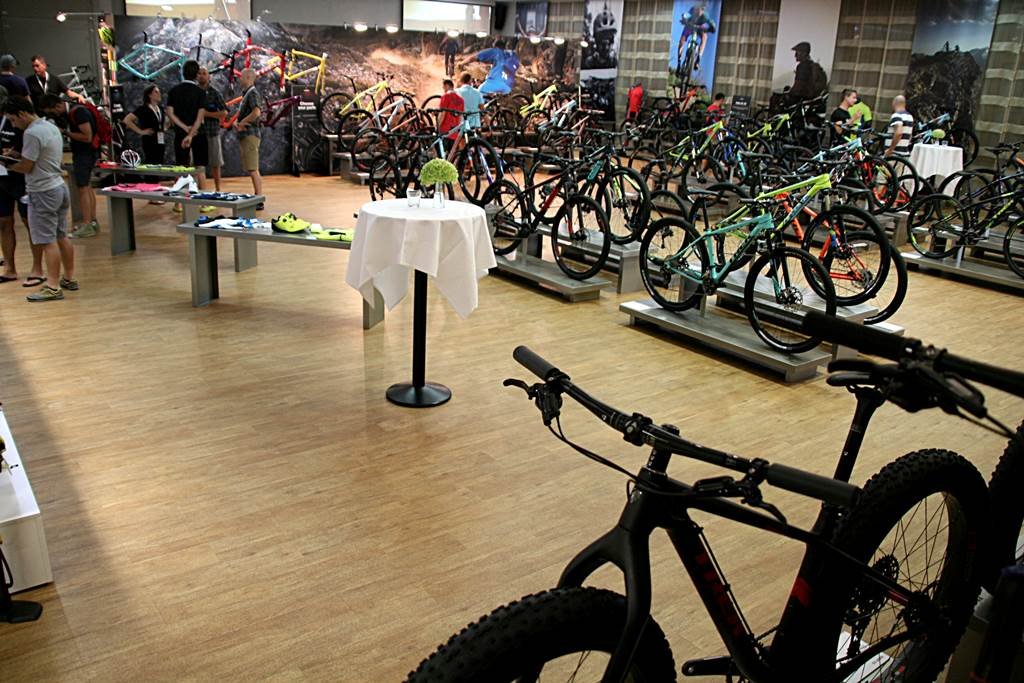 2016-os modellek a Trek Showroomban