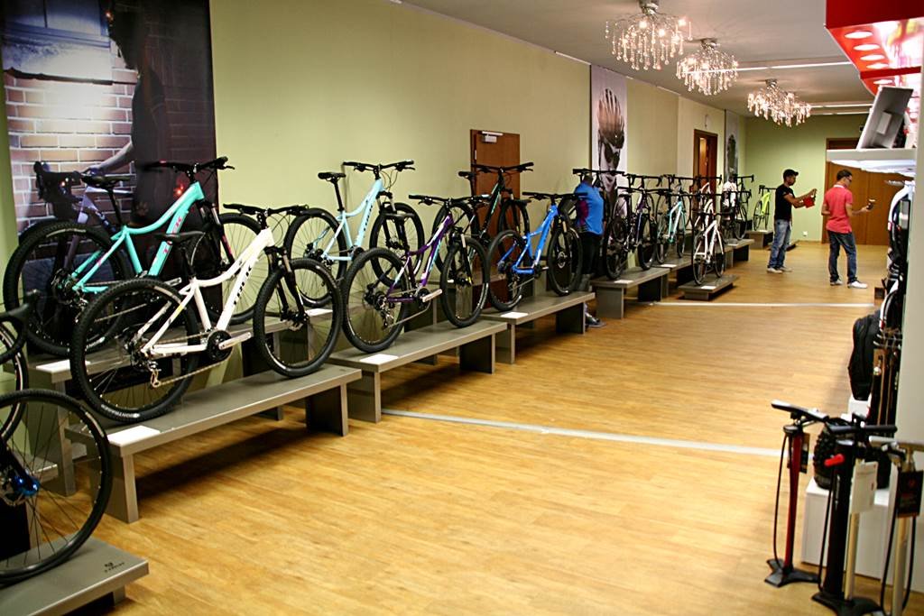 2016-os modellek a Trek Showroomban