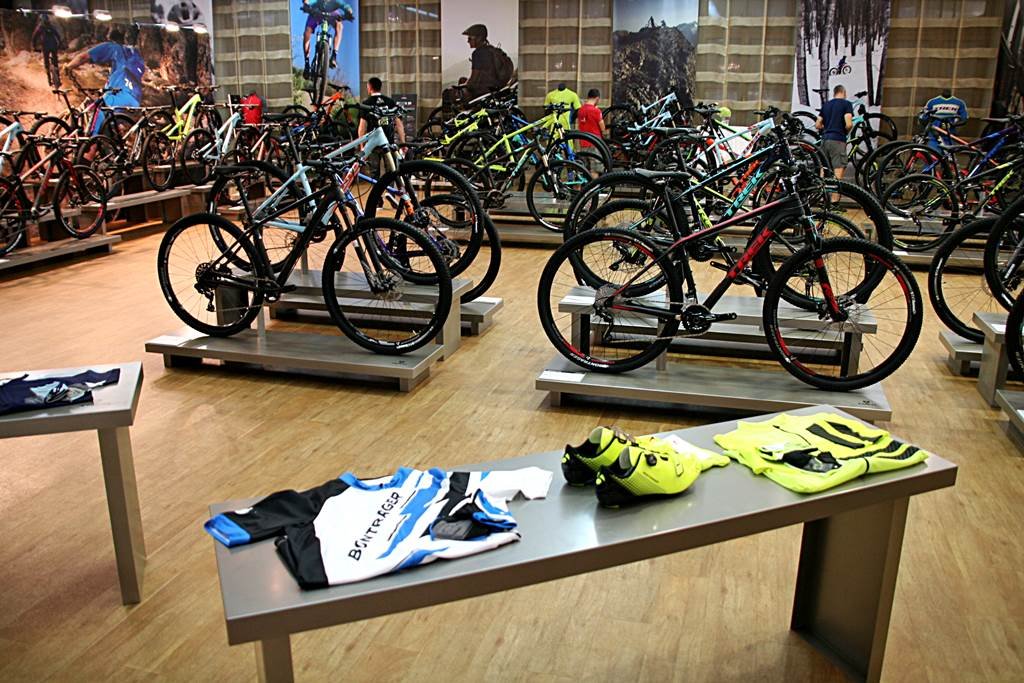 2016-os modellek a Trek Showroomban