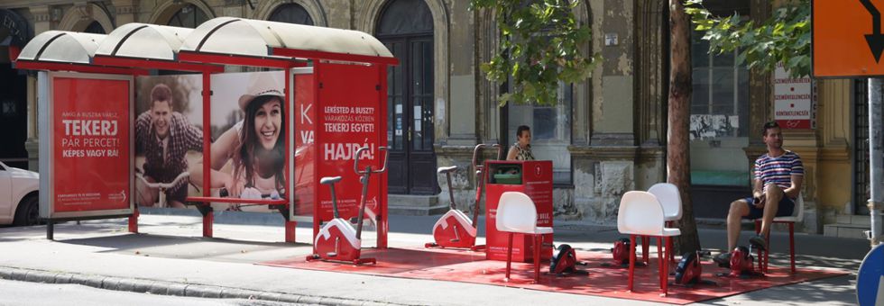 Megnyílt Budapest első buszmegálló tornaterme Hír