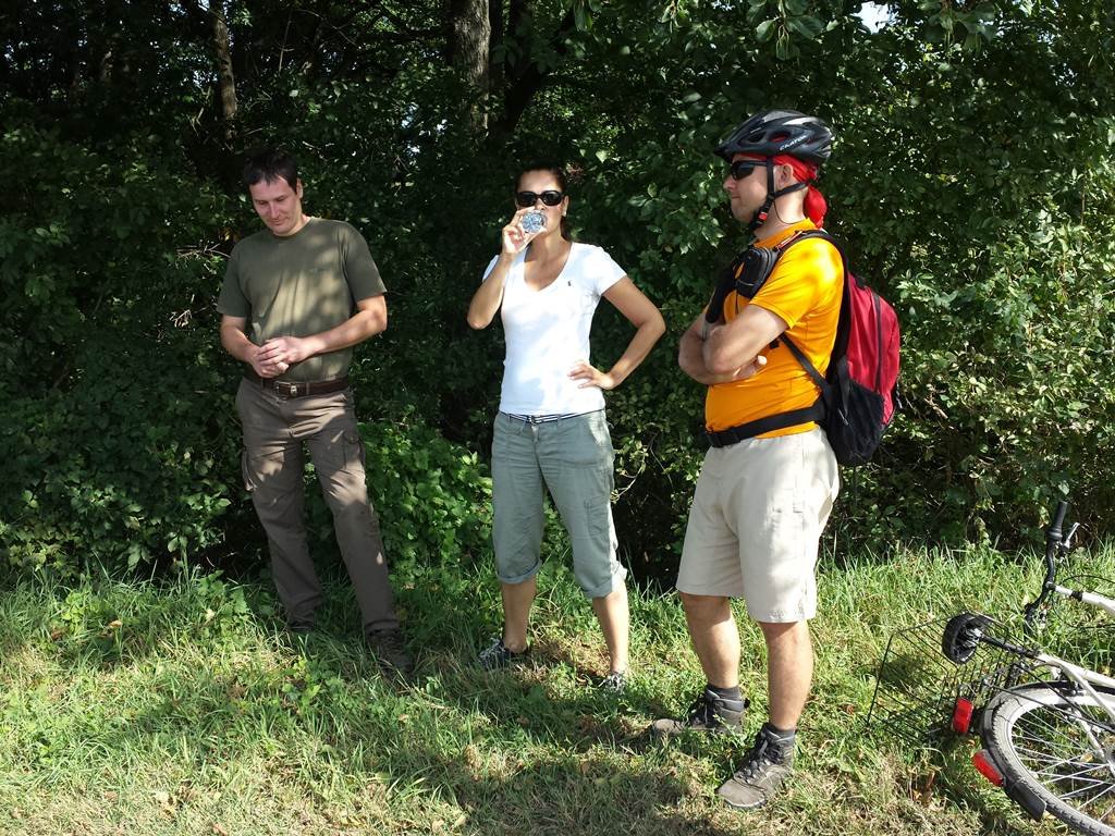 Turistavezetőnk a helyi vadőr és vadász egy személyben