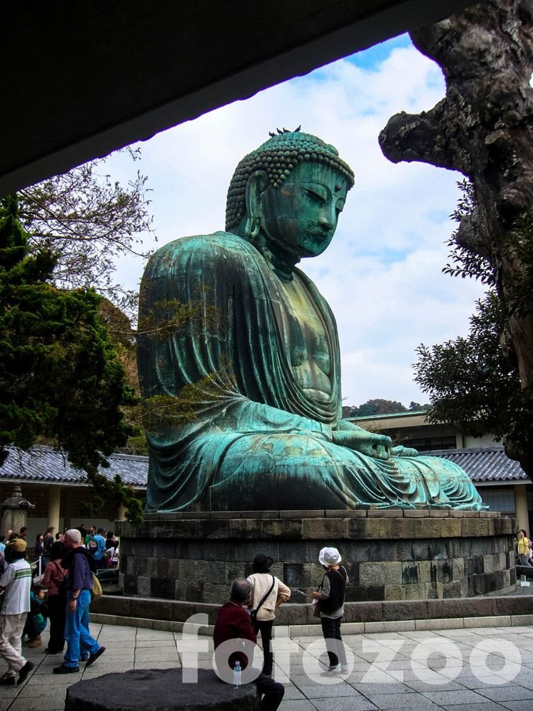 Kamakura Nagy Buddha. 