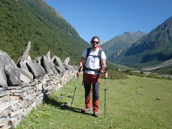 Trekking a Manaszlu alaptáborába Forrás: Sourcing Manaslu Expedíció