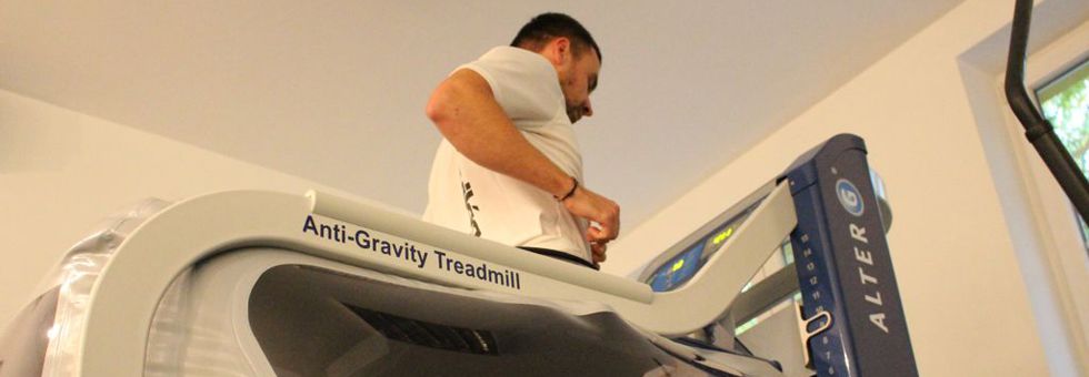 Hidegkamra és antigravitációs futópad sportolóknak