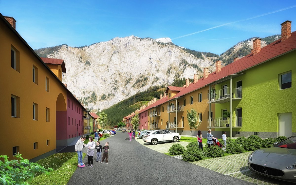 A felújított apartmanfalu