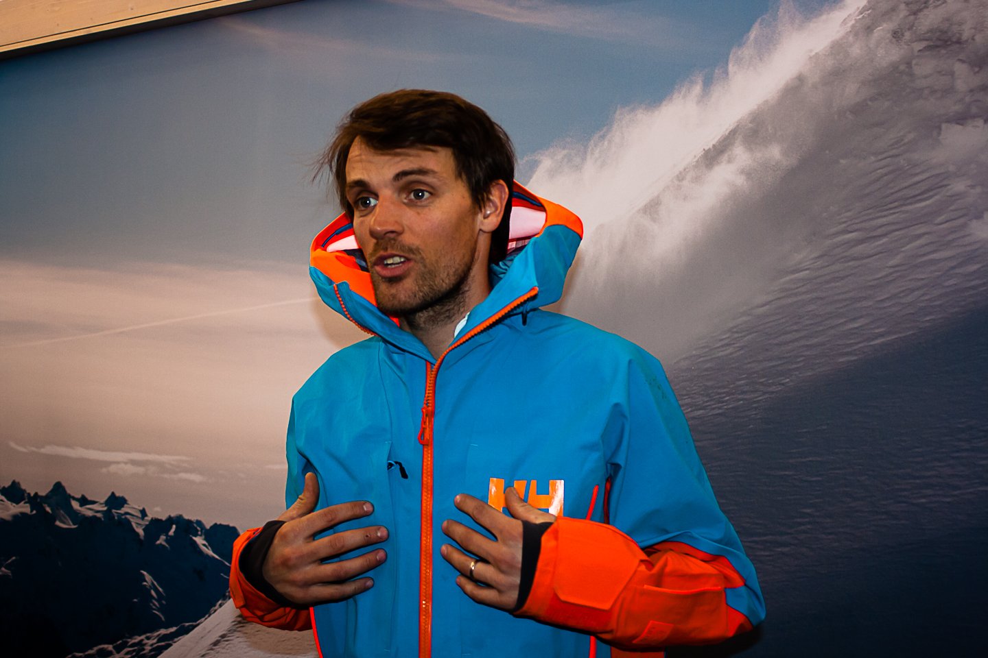 Elevation Shell Jacket presented by Aurelien Ducroz Forrás: Mozgásvilág/Pintér László