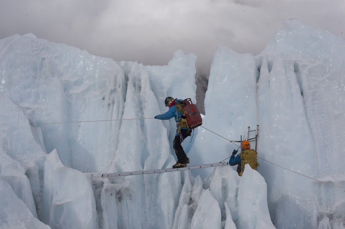 Serpák a jégesésben Forrás: Discovery Channel