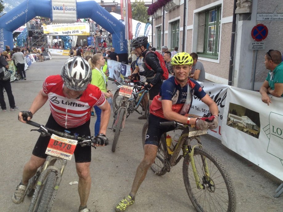 13:25-ös idővel a célban Forrás: Boda Péter - ILB Mesterbike