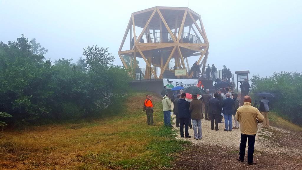 A Guckler Károly kilátó hivatalos átadása