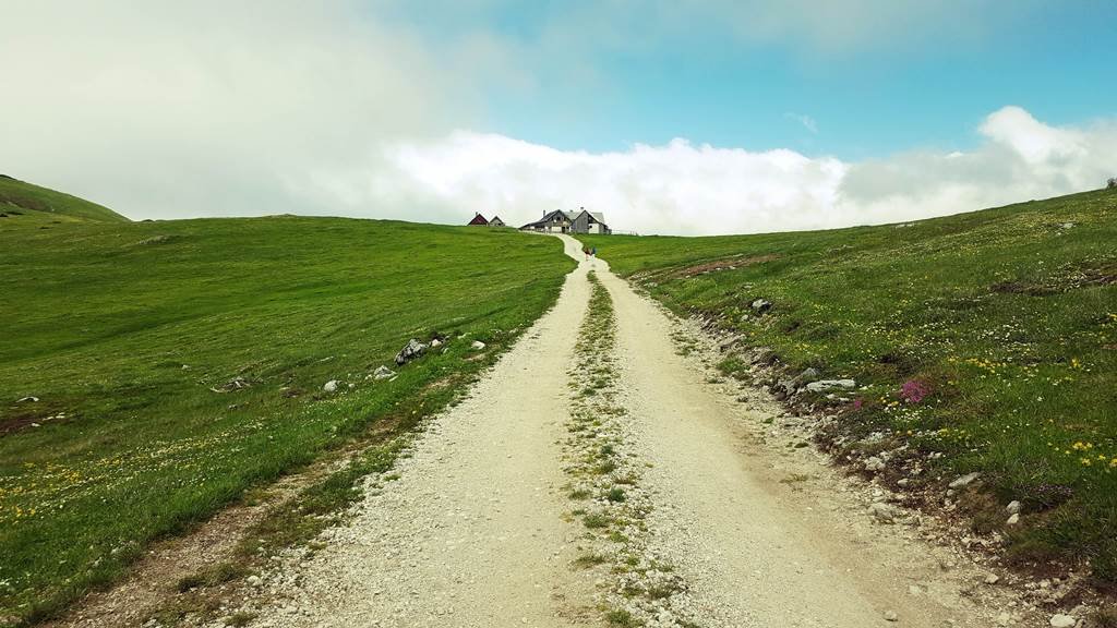 Az út végén a Lurgbauerhütte