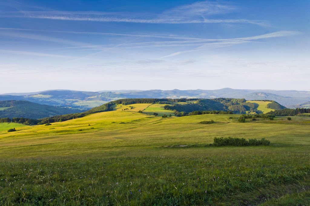 Rhön UNESCO-bioszféra-rezervátum Forrás: Rhön Marketing