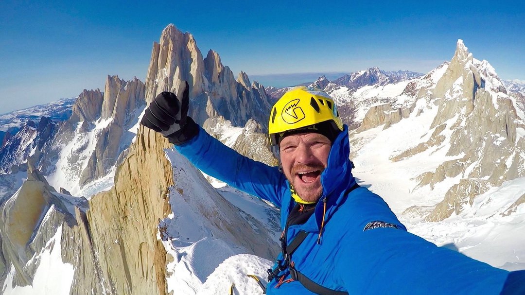 Markus Pucher a Cerro Pollone csúcsán Forrás: Markus Pucher Facebook