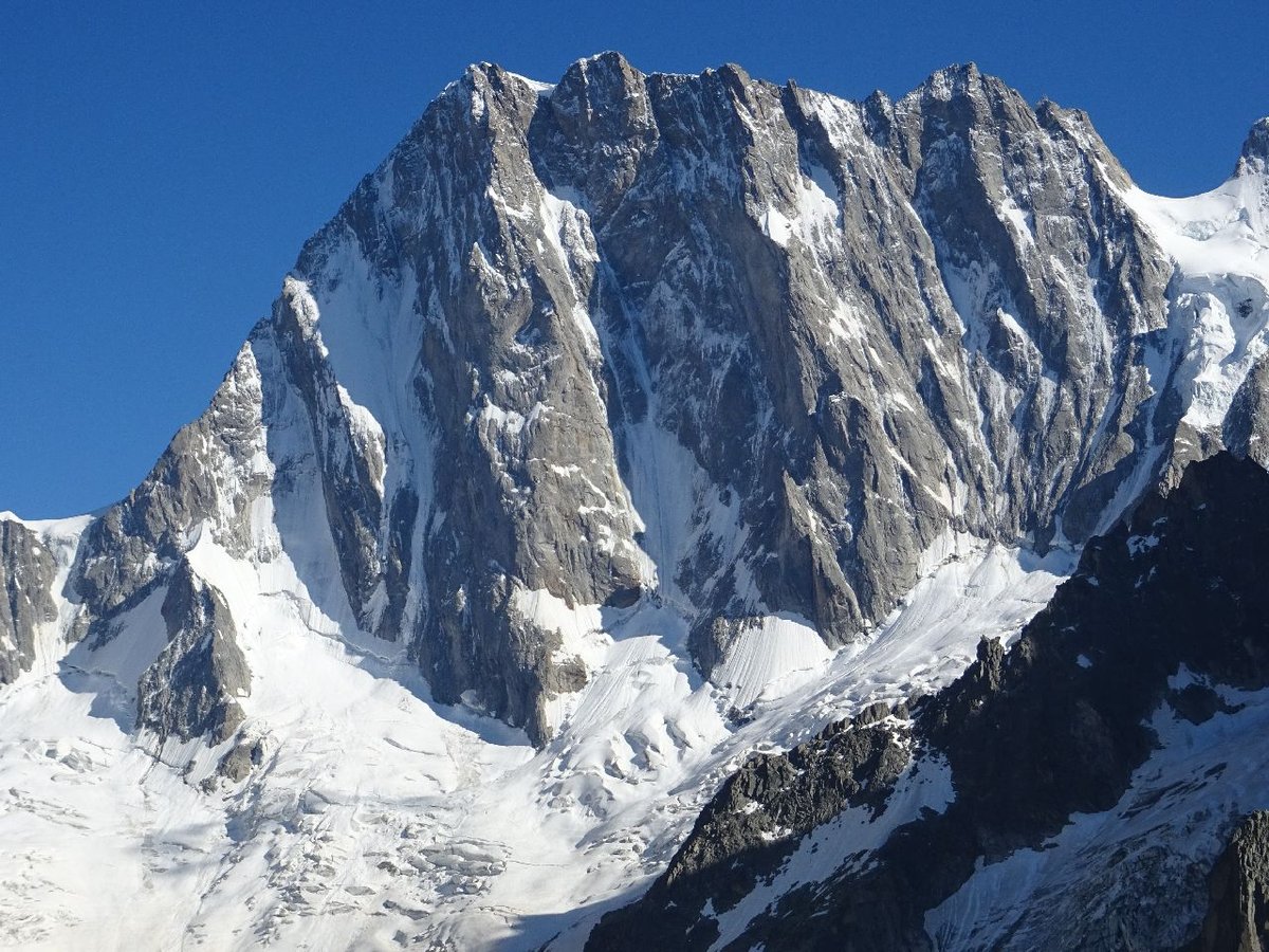 A Grandes Jorasses északi fala