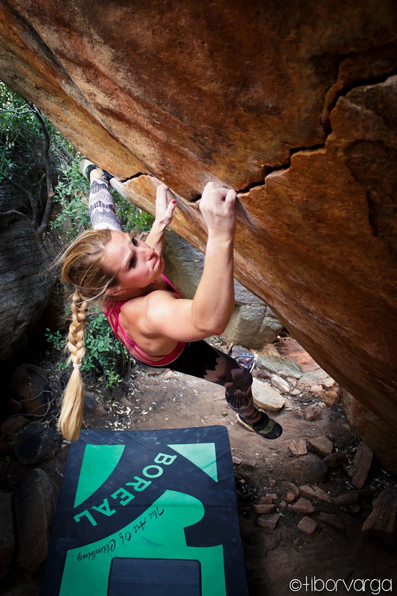 Slash and Burn (7b), Rocklands, 2016