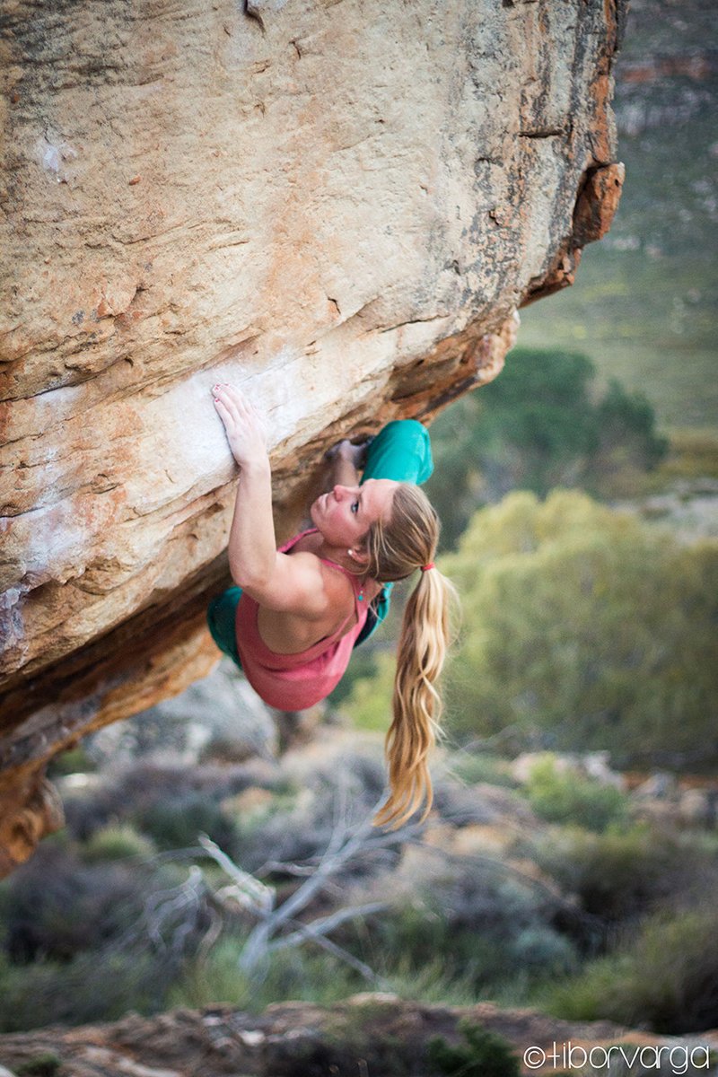 A Tea with Elmarie (8a+), Rocklands, 2016