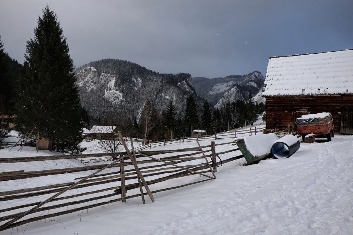 Túrázás a téli Erdélyben Forrás: Vígh-Tarsonyi gergő
