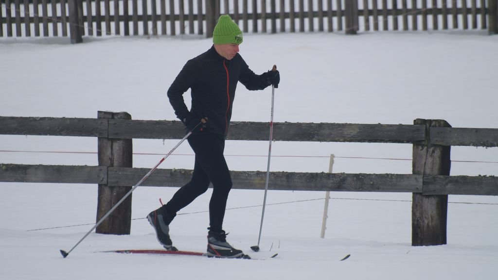 Lézer Biathlon - a sífutás