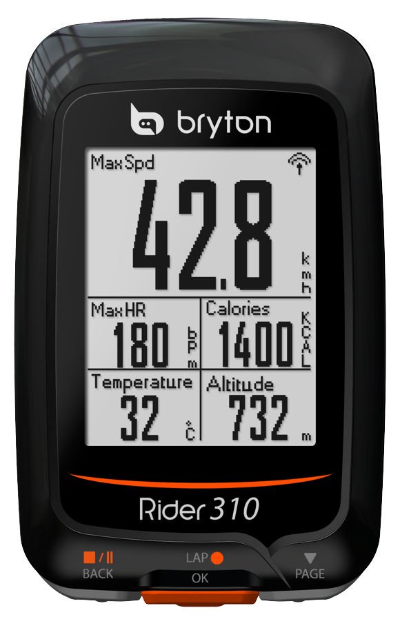 Bryton Rider 310 Forrás: Bikefun.hu