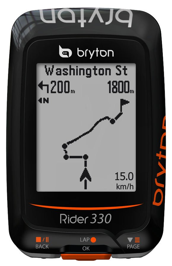 Bryton Rider 330 Forrás: Bikefun.hu