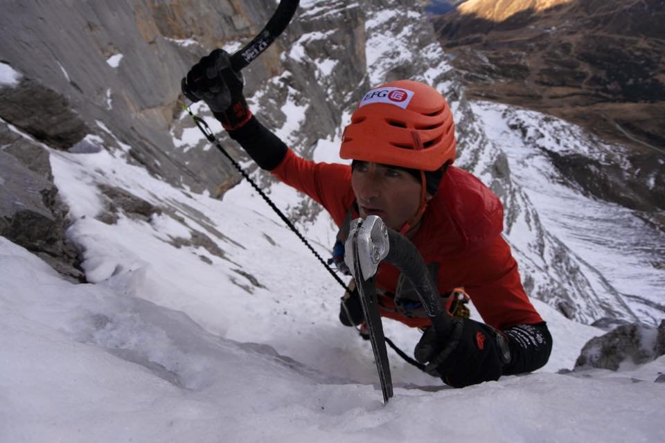 Ueli az Eiger északi falában