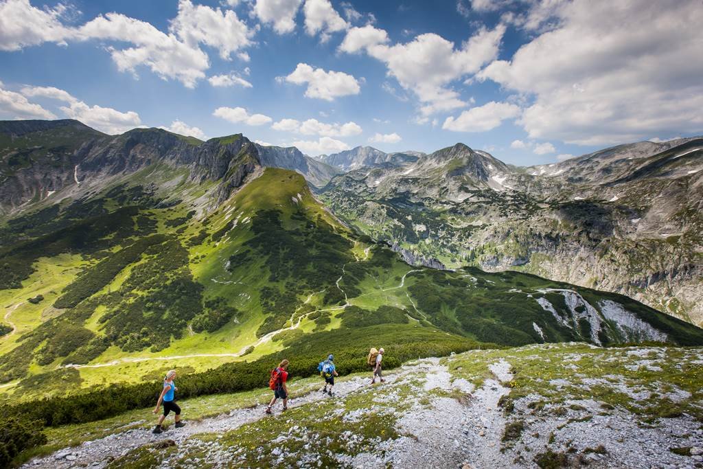 Kilátás a HOCHschwab hegyvonulatára Forrás: (c)Tom Lamm