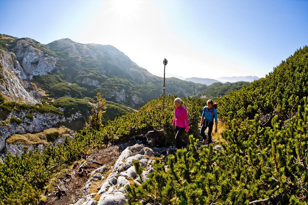 Túrázás közben valahol a Hochschwabon