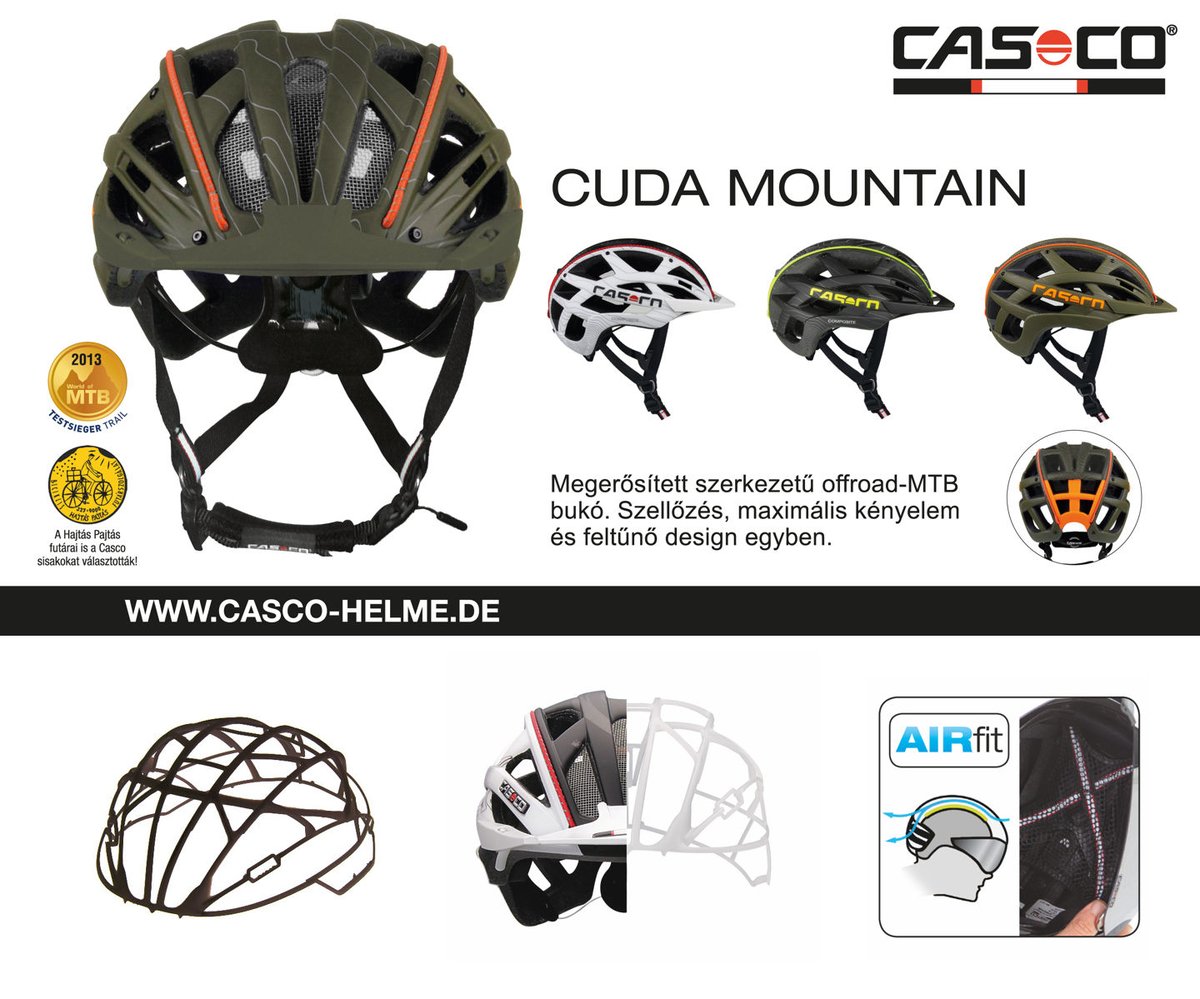 Casco Cuda Mountain Forrás: Casco