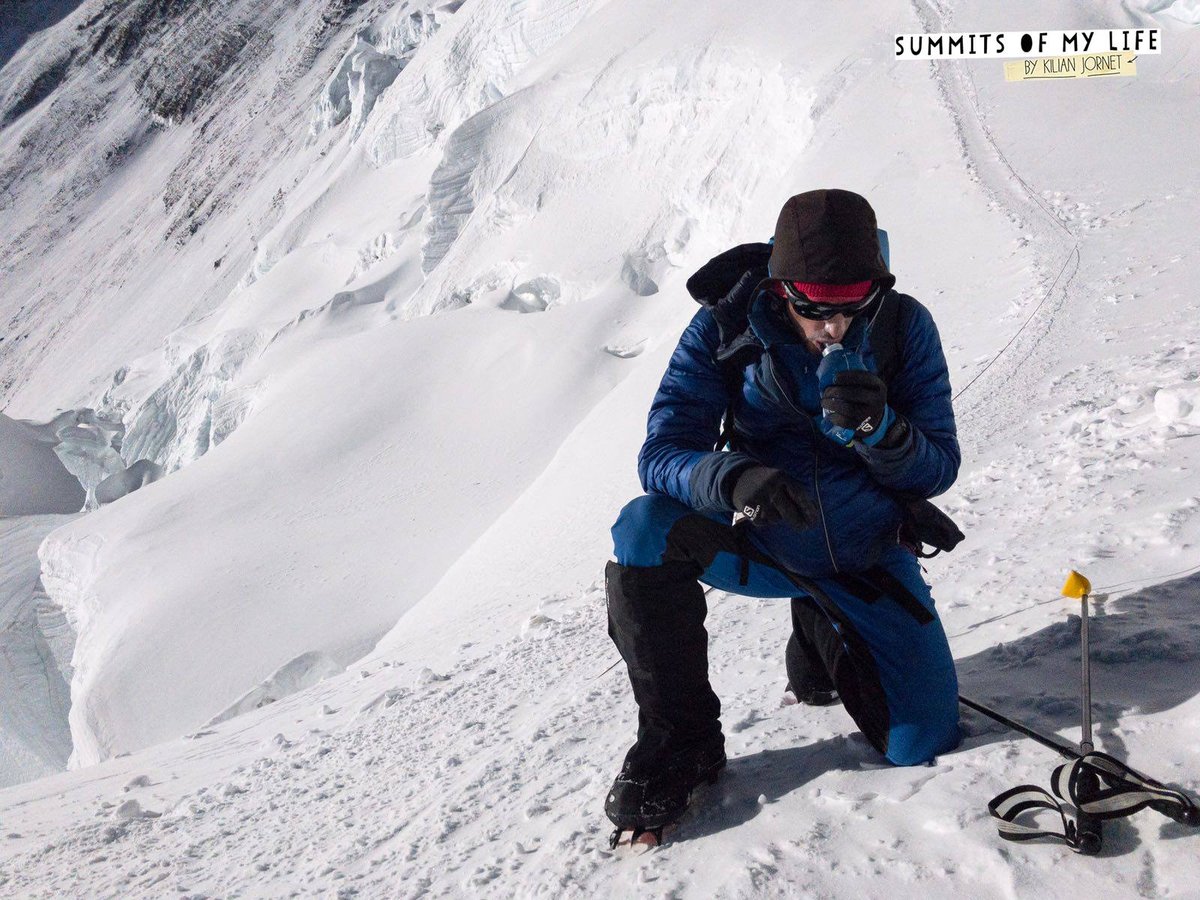 Kilian Jornet az Everesten Forrás: Summits of My Life Facebook