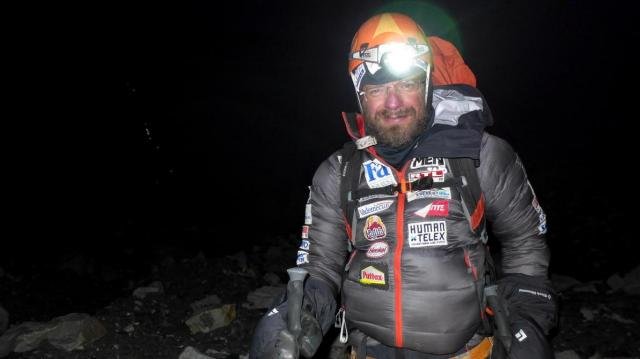 Klein Dávid a csúcstámadáskorM Forrás: Magyar Everest Expedíció 2017