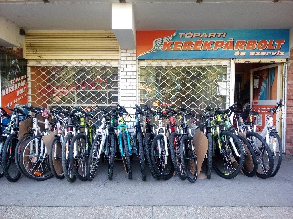 Tóparti Kerékpárbolt és Szerviz Forrás: Bike Logistics Kft.