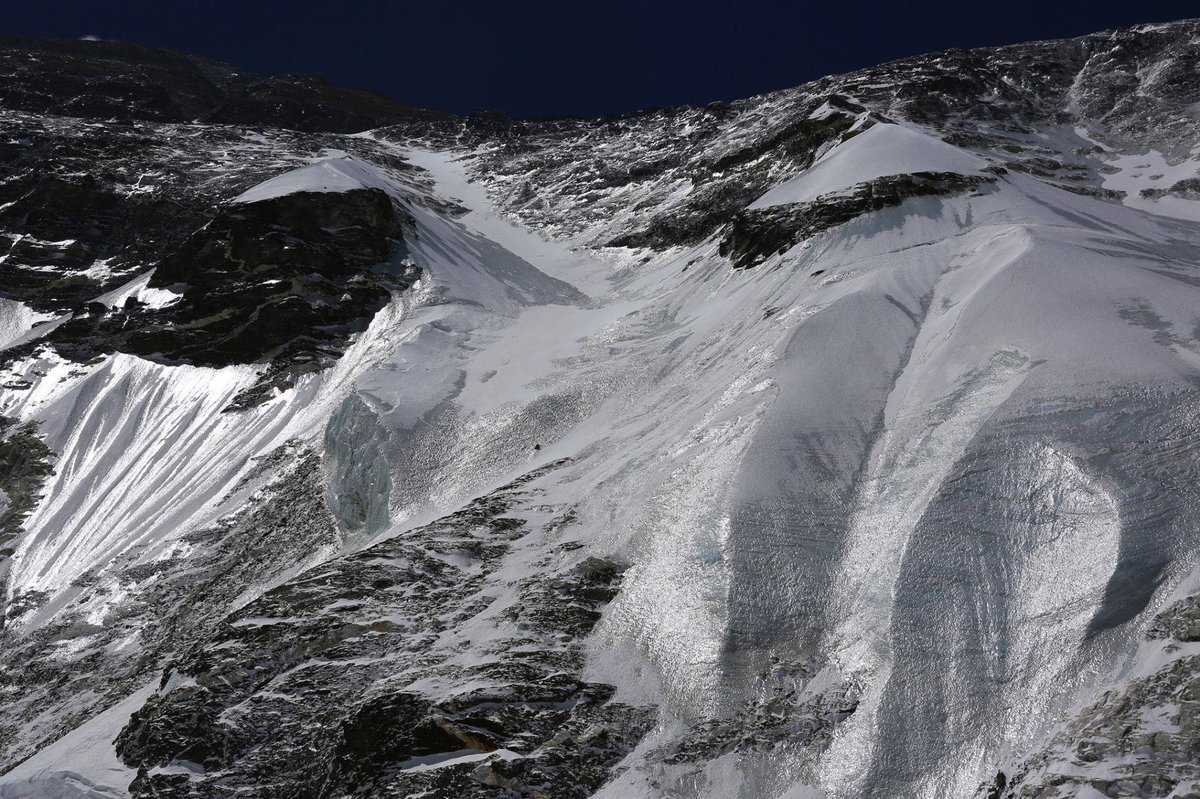 Az Everest északi fala Forrás: Nobukazu Kuriki Facebook