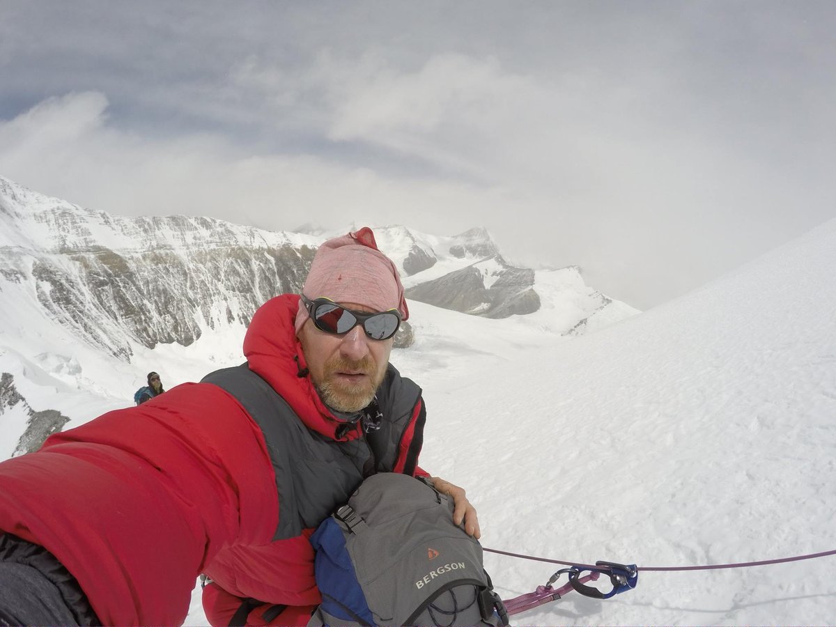 Janusz Adamski Forrás: First Polish Solo Everest Traverse Without Oxygen Facebook