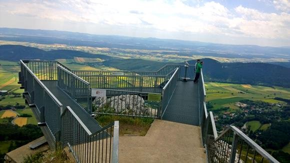 Hohe Wand Skywalk és a panoráma