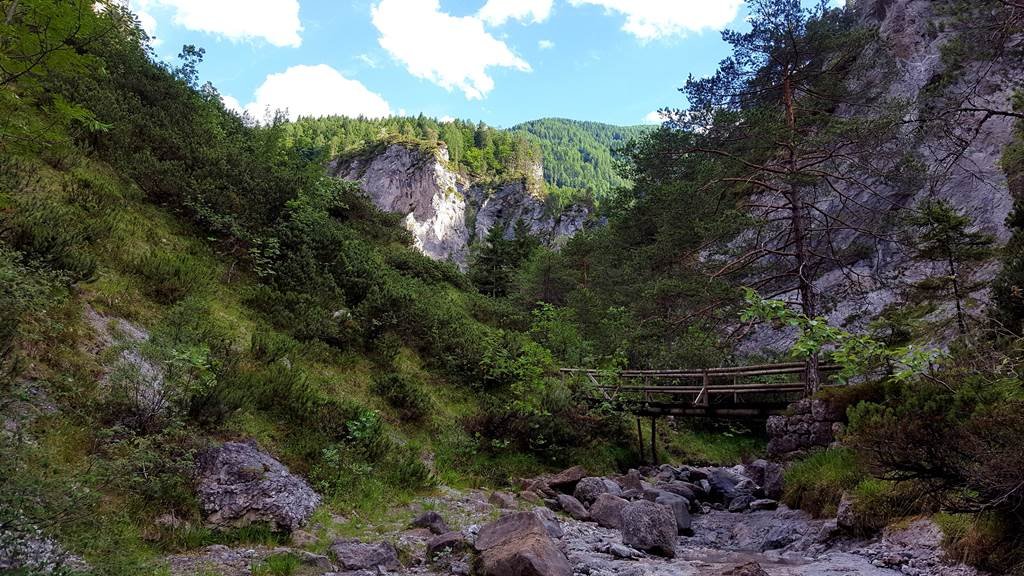 Rövid kirándulás a Geisslochklamm szurdokban