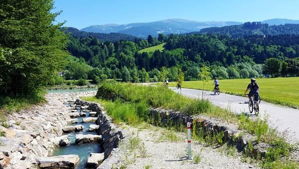 Kerékpáros élmények az 510 km hosszú Dráva kerékpárúton