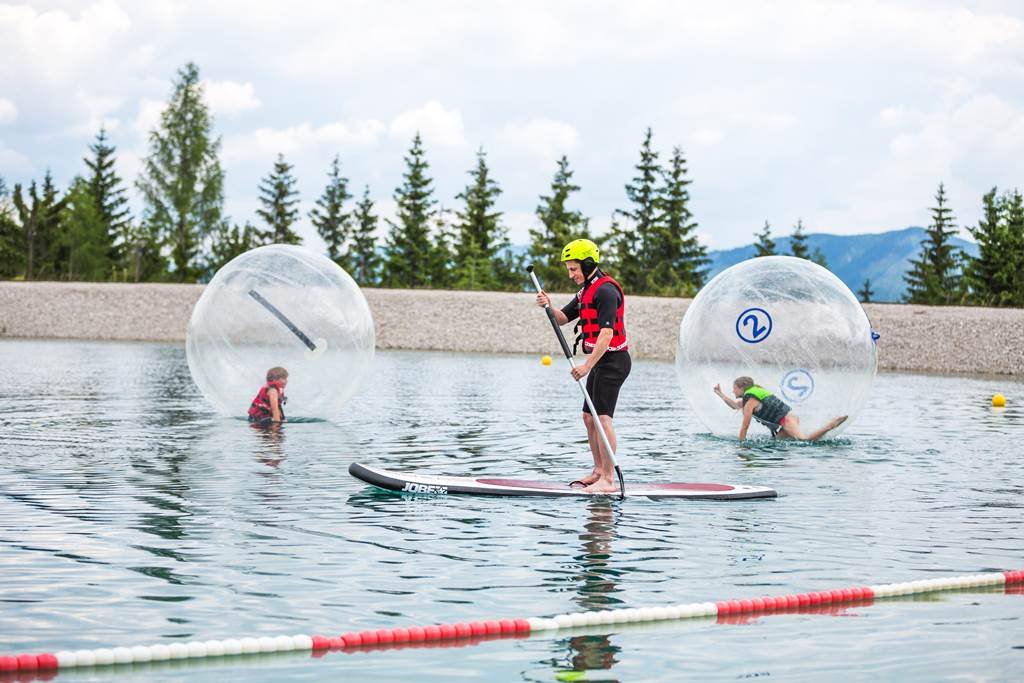 WakeAlps - SUP és sétáló buborék a vízen