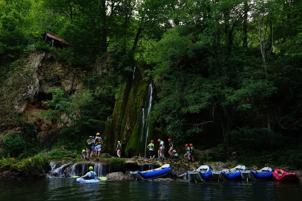 Rafting a Sebes-Körös völgyében