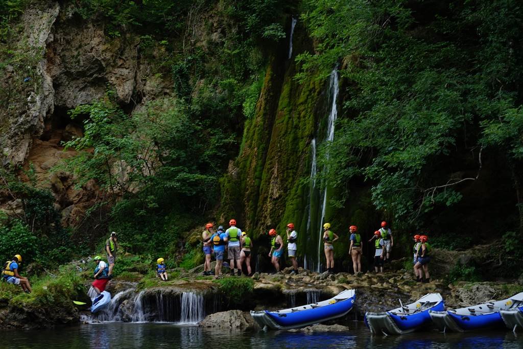 Rafting a Sebes-Körös völgyében