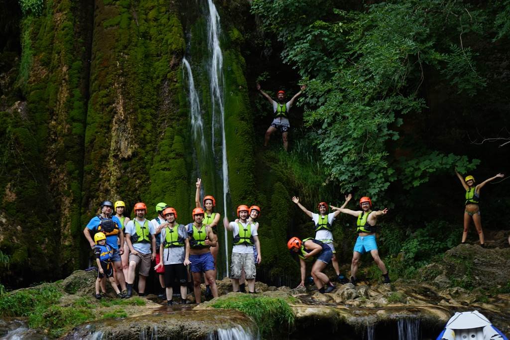 Rafting a Sebes-Körös völgyében